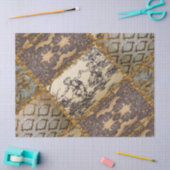 Capetian Elegant Quilt 15 Oude  Fransen Tissuepapier (Craft)