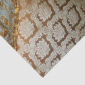 Capetian Elegant Quilt 15 Oude  Fransen Tissuepapier (Detail)