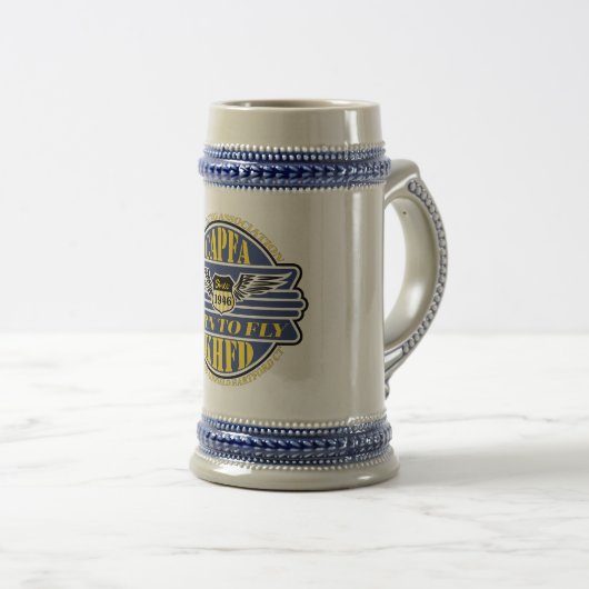 CAPFA Beer Stein Bierpul (Voorkant rechts)