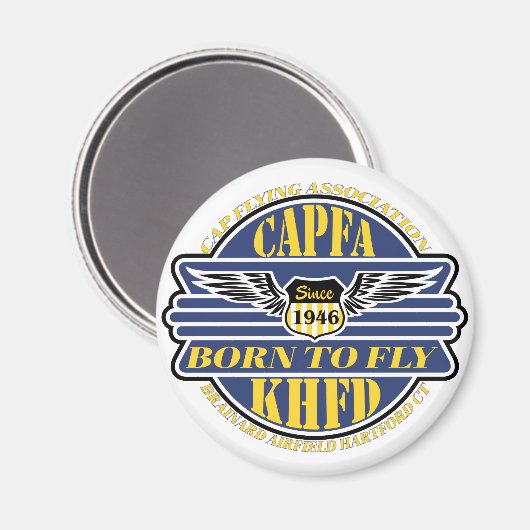 CAPFA Magnet Magneet (Voorkant / Achterkant)