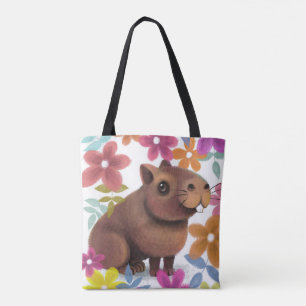 Capibara afdrukken. draagtas