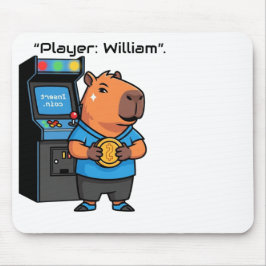 Capibara Arcade Gamer Mousepad Muismat