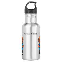 Capibara Arcade Gamer Water Bottle Waterfles