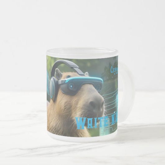 capibara grappige mok (Voorkant rechts)