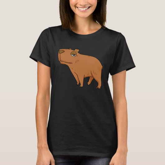 Capibara Water Pig T-shirt (Voorkant)
