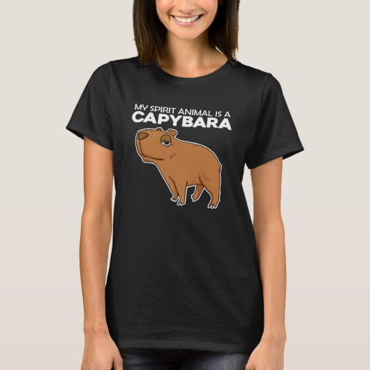Capibara watervarken gezegde 1 t-shirt (Voorkant)