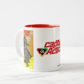 Capitaine Action Vintage Mug (Devant gauche)