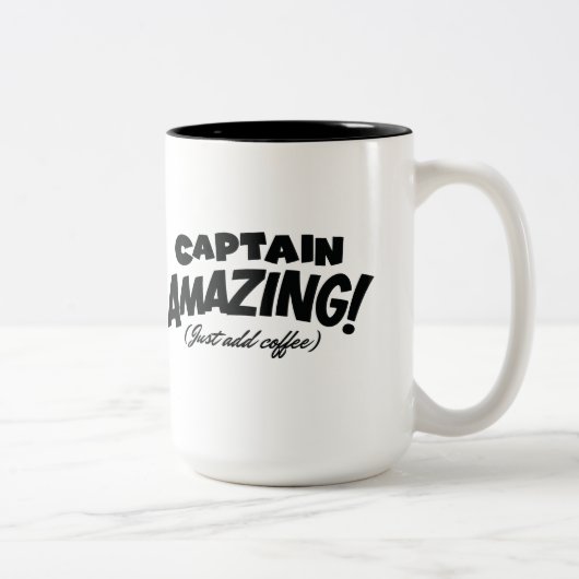 Capitaine Amazing Mug (Droit)
