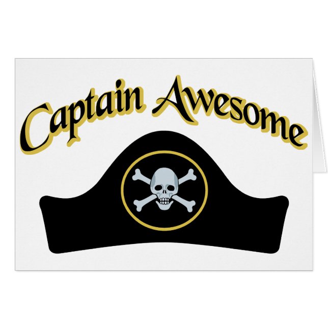 Capitaine Awesome (Devant horizontal)