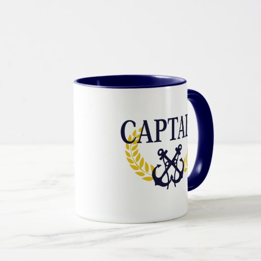 Capitaine Coffee Mug (Devant droit)