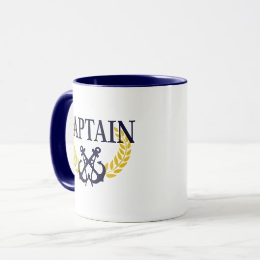 Capitaine Coffee Mug (Devant gauche)