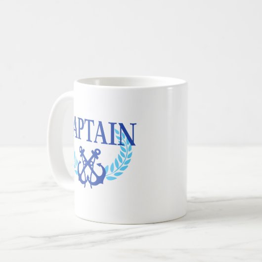 Capitaine Coffee Mug (Devant gauche)
