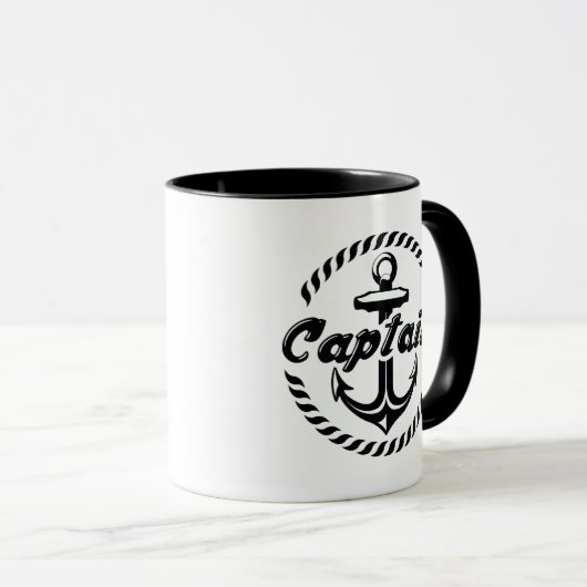 Capitaine Coffee Mug (Devant droit)