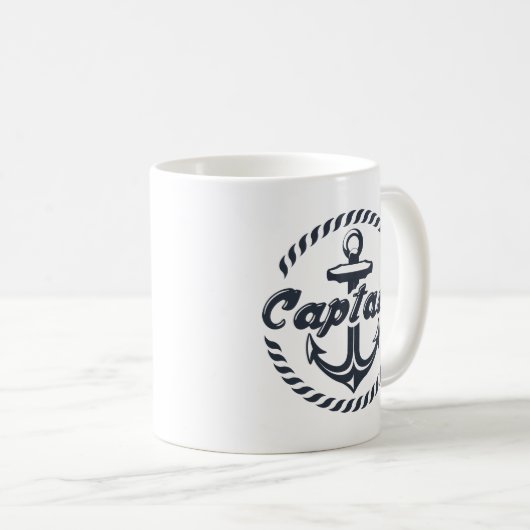 Capitaine Coffee Mug (Devant droit)