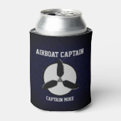 Capitaine d'avion Ajouter le nom Glacière de bière (Can devant)