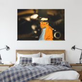 CAPITAINE DE LA MER 60 X 40 IMPRESSION ENROBÉE DE (Insitu(Chambre))