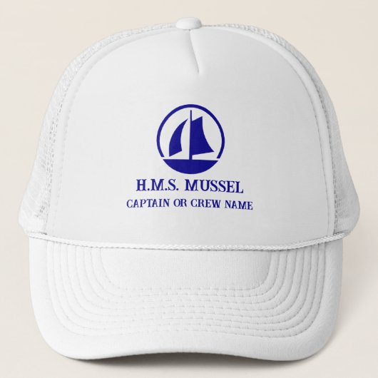 Capitaine de navire / Casquette d'équipage (Devant)