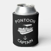 Capitaine de ponton - glacière - Cadeau drôle de b (Can devant)