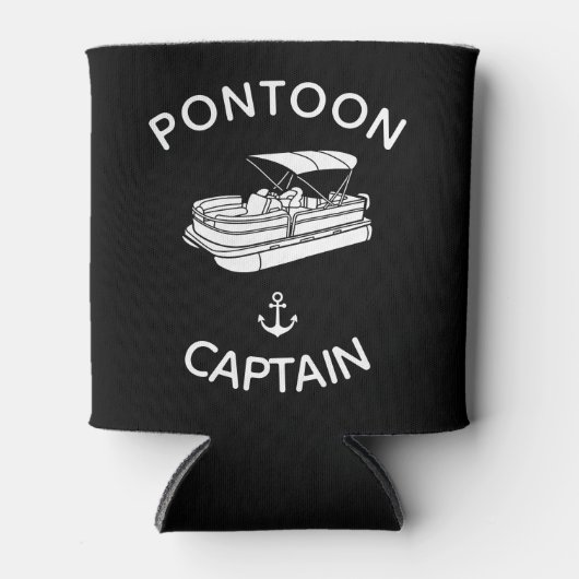Capitaine de ponton - glacière - Cadeau drôle de b (Devant)