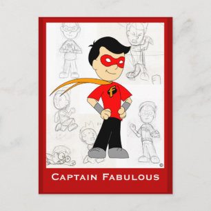 Capitaine Fabulous : Carte postale