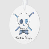 Capitaine Hook - crâne de crochet (bleu) (devant)
