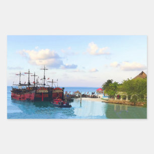 Capitaine Hook Pirate Ship, Stickers Cancun
