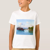 Capitaine Hook Pirate Ship, T-shirt Cancun (Devant)