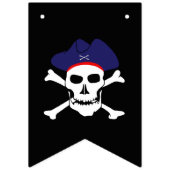 Capitaine Jack, Drapeaux à soute de pirates, Batea (Premier drapeau)