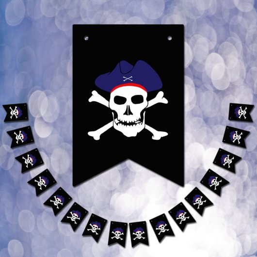 Capitaine Jack, Drapeaux à soute de pirates, Batea