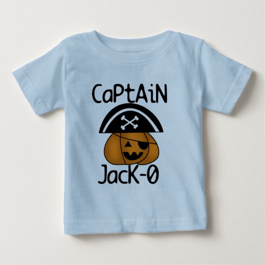 Capitaine Jack=O T-shirts et cadeaux Halloween (Devant)