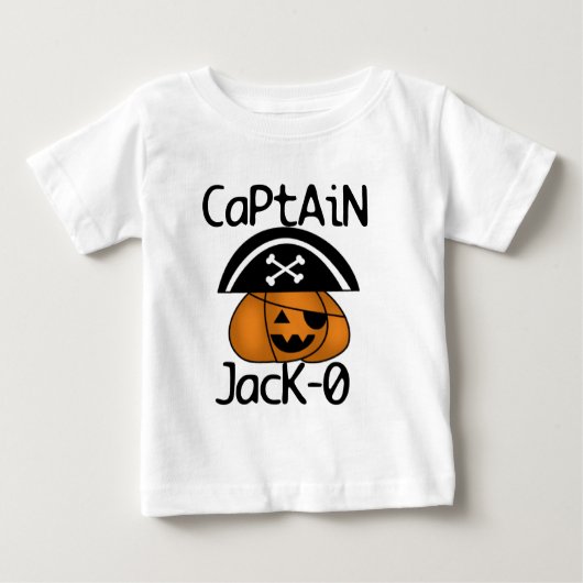 Capitaine Jack=O T-shirts et cadeaux Halloween (Devant)