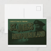 Capitaine Kelly - Carte postale de St. John's, Ter (Devant / Derrière)