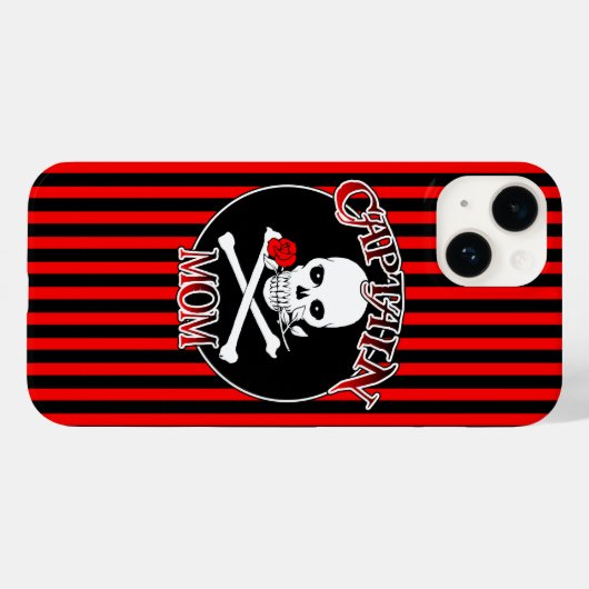 Capitaine Maman iPhone 7 Coque (Verso (horizontal))