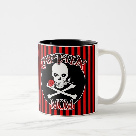 Capitaine Maman Mug (Droit)