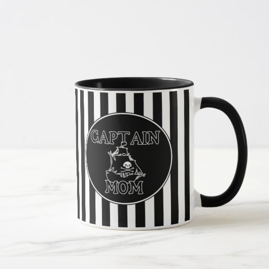 Capitaine Maman Mug (Droite)