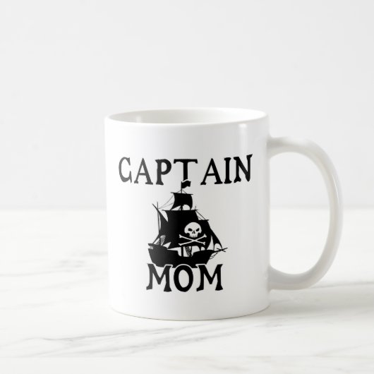 Capitaine Maman Mug (Droite)