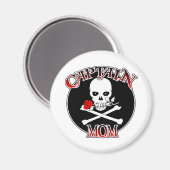 Capitaine Maman (Rose) Magnet (Recto/Verso)