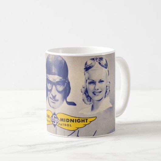 Capitaine Midnight Mug (Devant droit)