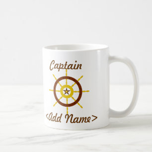 Capitaine Mug personnalisé