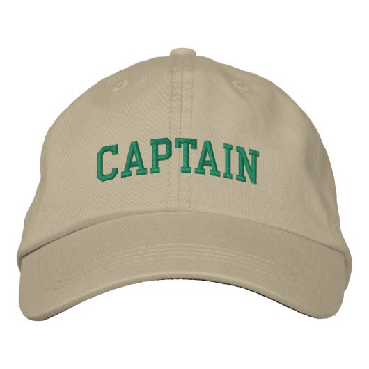 Capitaine nautique Casquette Khaki (Devant)
