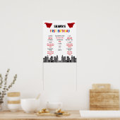 Capitaine One-derpants 1er Anniversaire Poster de (Cuisine)