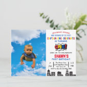 Capitaine One-derpants Invitation pour le premier  (Debout devant)