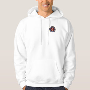 Capitaine Personnalisé Maroon Ancre Sweat - shirt