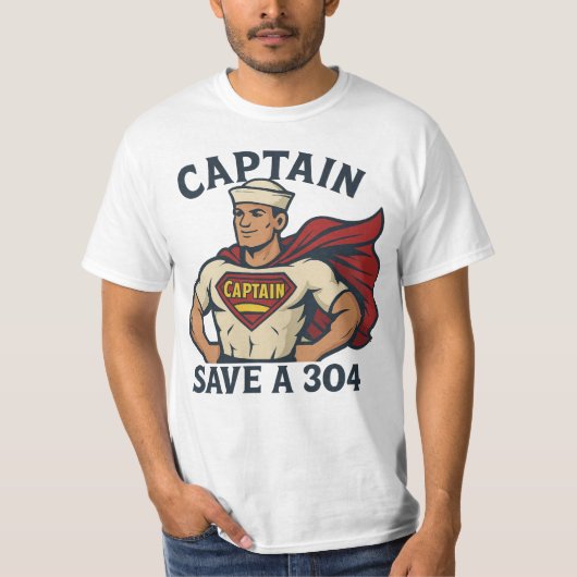 Capitaine Sauve Un 304 - T-Shirt (Devant)