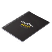 Capital Soup-laptop Notitieboek (Linkerzijde)