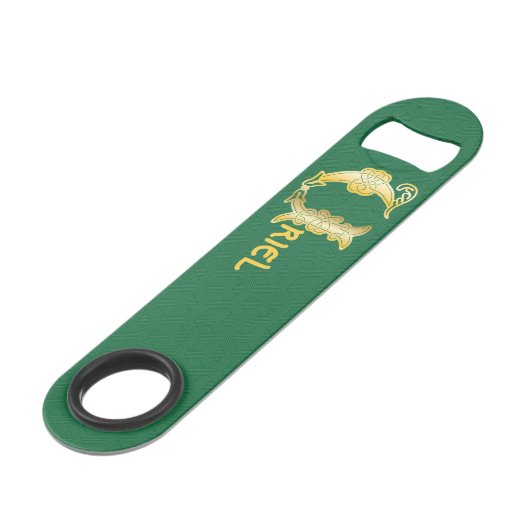 Capitale décorative du 16e siècle Celtic Knot U (Devant angulaire)