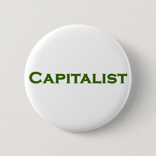 CAPITALIST Button (Voorkant)