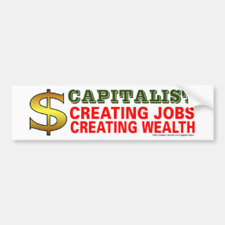 Capitalistische Bumpersticker