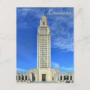 Capitol Baton Rouge Louisiana Briefkaart