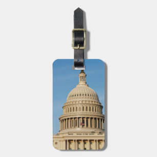 Capitol Building shot bij schemering Bagagelabel